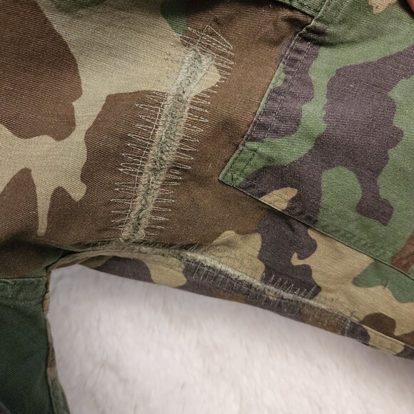 USMC Vintage 70s Camouflage Camo Military Utility Jacket Size 27 - Picture 5 of 8